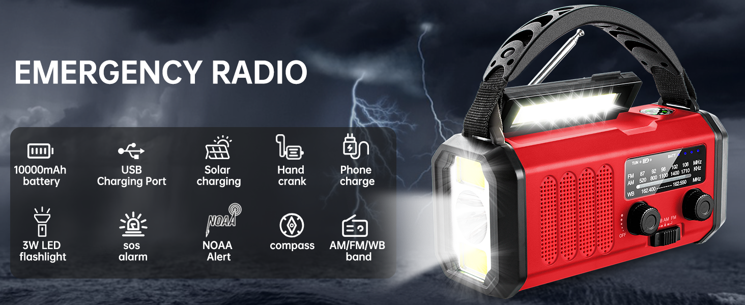 QAUYYW 37,000mWh Weather Radio
QAUYYW Hand Crank Emergency Radio
QAUYYW Portable NOAA Radio
QAUYYW Multi-Power Weather Radio
QAUYYW Solar Crank Survival Radio
QAUYYW Emergency AM/FM/WB Radio
QAUYYW 10,000mAh Rechargeable Radio
QAUYYW SOS Alert Weather Radio
QAUYYW Outdoor Camping Radio
QAUYYW Solar-Powered NOAA Radio
QAUYYW Disaster Preparedness Radio
QAUYYW LED Flashlight Emergency Radio
QAUYYW Survival Kit Crank Radio
QAUYYW All-in-One Weather Radio
QAUYYW Power Bank Emergency Radio
QAUYYW Compact Emergen